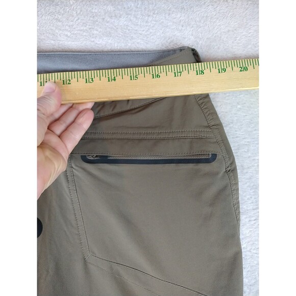 North Face Women's 14 Pants Convertible Zip Off OD Green Gorpcore Cargo Pockets - Picture 6 of 14